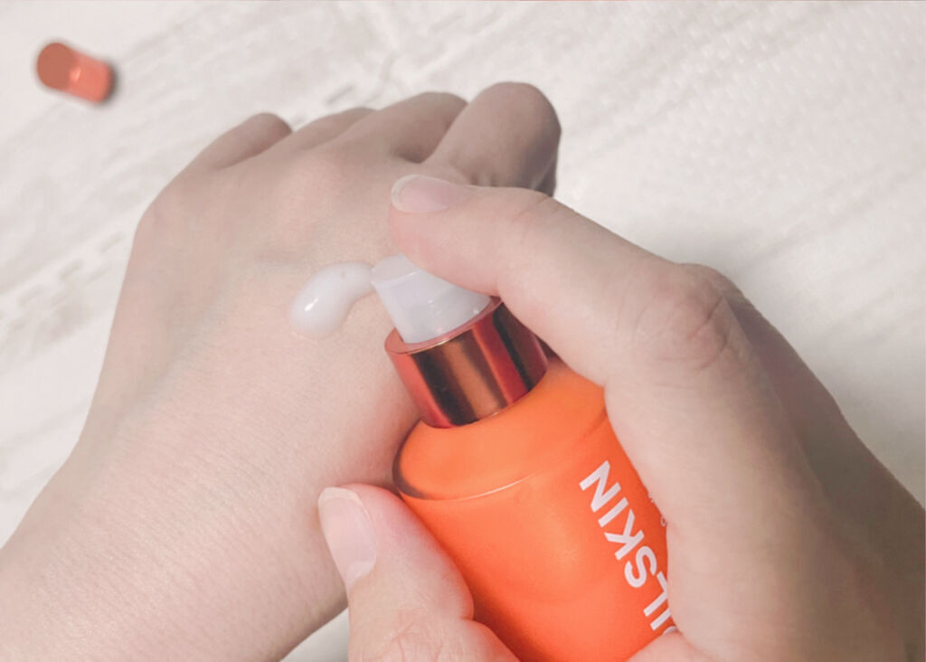 リアルキャロットブレミッシュセラム/APRILSKIN/美容液を使ったクチコミ（2枚目）