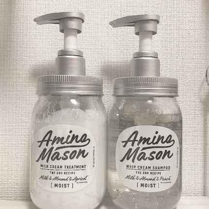 アミノメイソン ディープモイスト ホイップクリーム シャンプー/ミルククリーム ヘアトリートメント/アミノメイソン/市販シャンプーを使ったクチコミ(1枚目)
