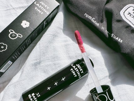 ジューシーラスティングティント/rom&nd/リップティントを使ったクチコミ(8枚目)