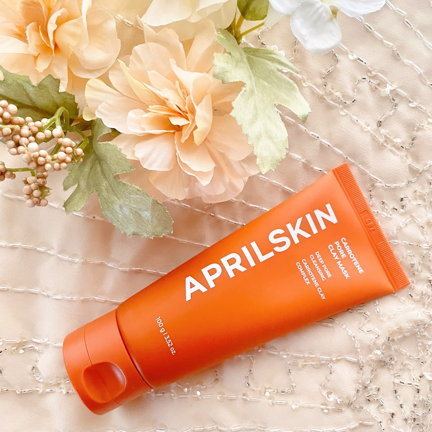 カロテン毛穴レスクレイパック/APRILSKIN/洗い流すパック・マスクを使ったクチコミ（1枚目）