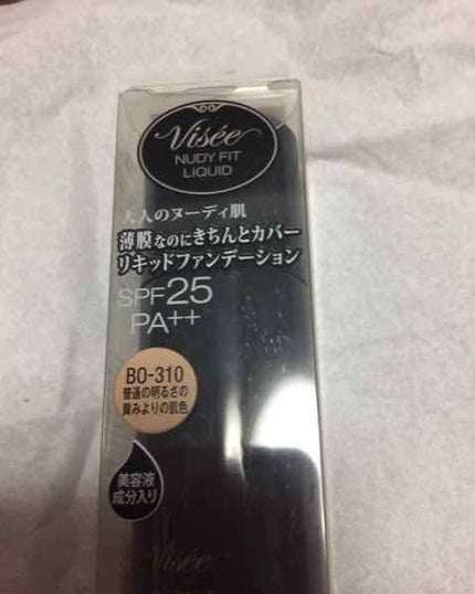 ヌーディフィットリキッド/Visée/リキッドファンデーションを使ったクチコミ(1枚目)