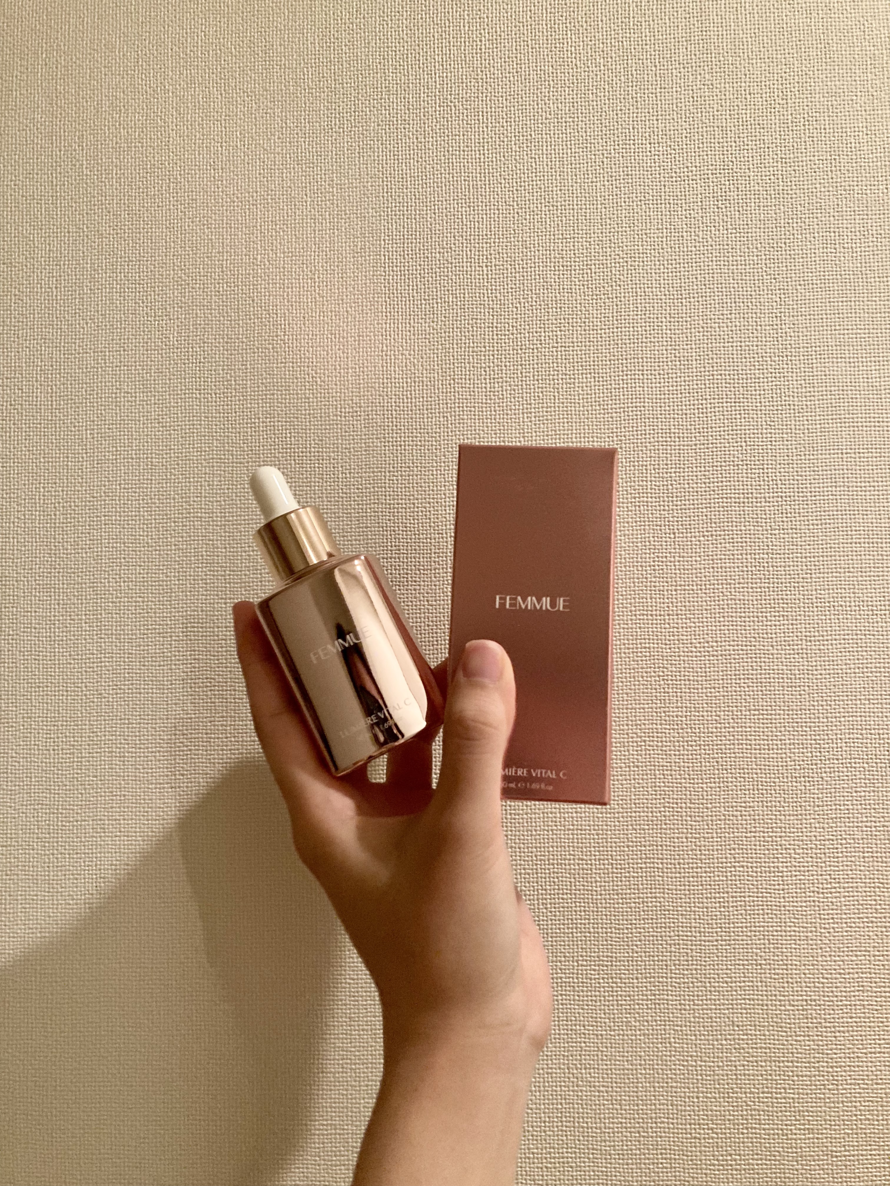 ルミエール ヴァイタルC BIGサイズ 50mL/FEMMUE/ブースター・導入液を使ったクチコミ（1枚目）