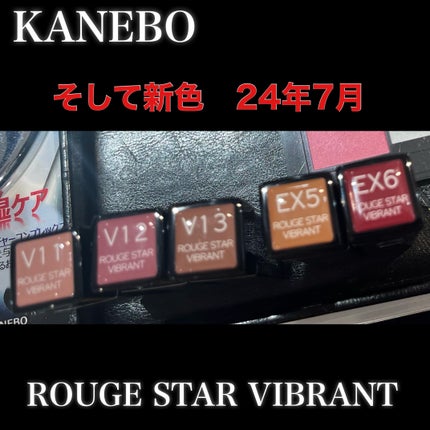 ルージュスターヴァイブラント/KANEBO/口紅を使ったクチコミ(5枚目)