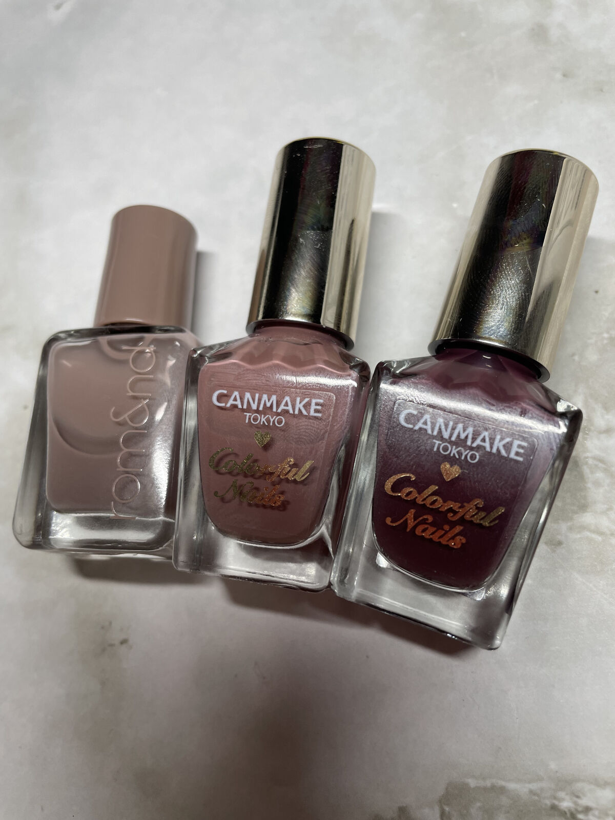 ムードペブルネイル/rom&nd/マニキュアを使ったクチコミ（2枚目）