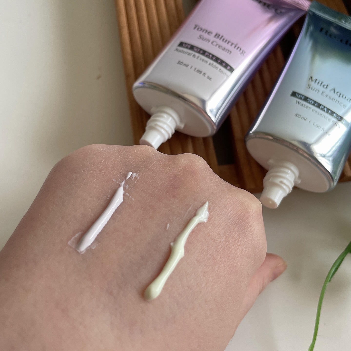 トーンブラーリング日焼け止め/redence/日焼け止めクリームを使ったクチコミ（2枚目）