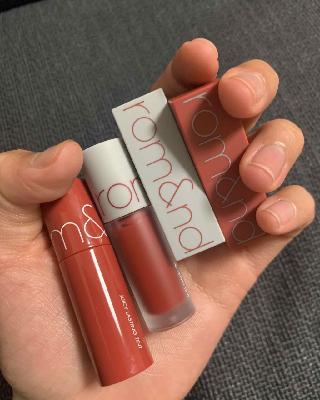 ベストオンマイリップスエディション/rom&nd/口紅を使ったクチコミ（3枚目）