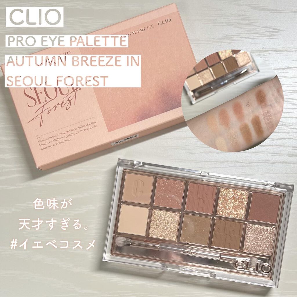 プロ アイ パレット/CLIO/アイシャドウパレットを使ったクチコミ(1枚目)