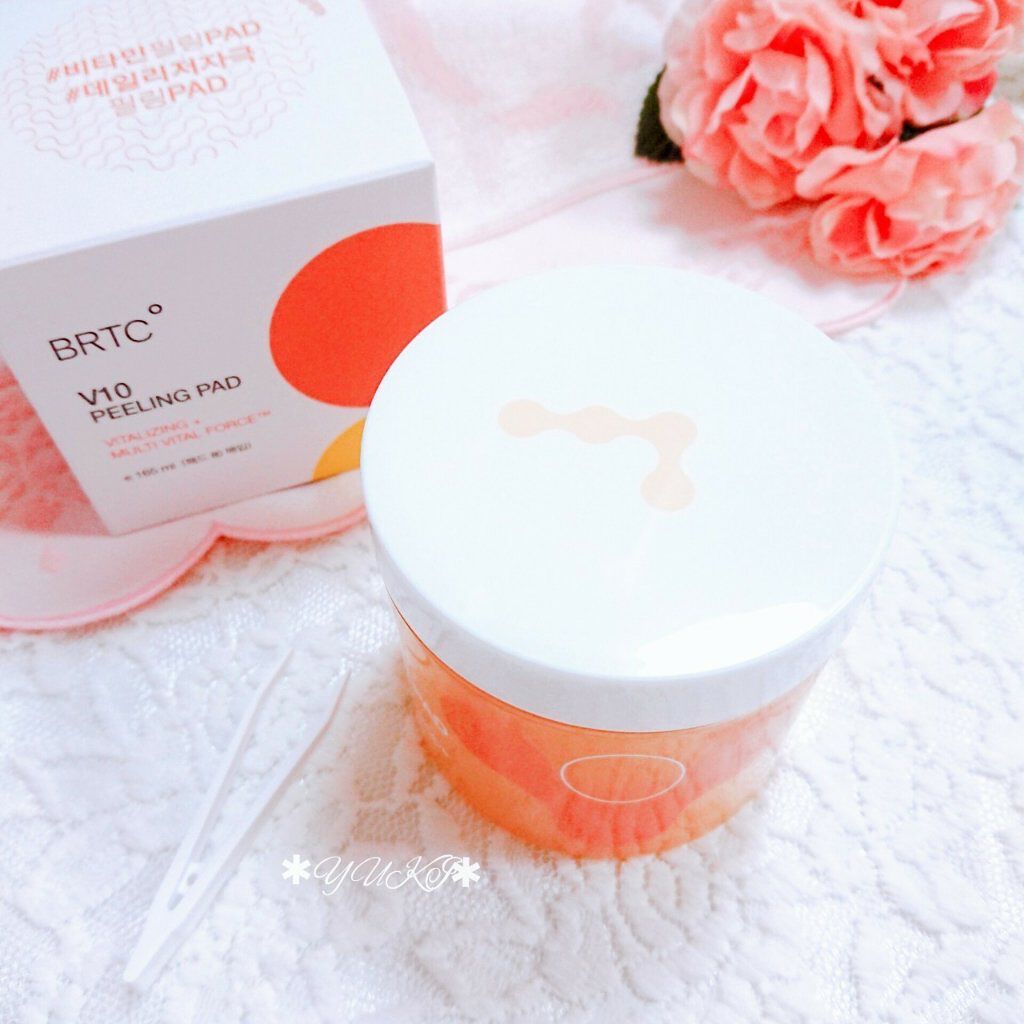 V10ピーリングパッド/BRTC/トナーパッドを使ったクチコミ（2枚目）