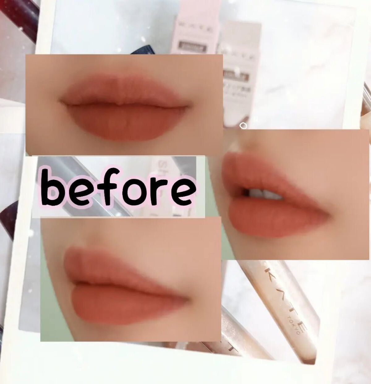 リップシェイプメイカー/KATE/リップライナーを使ったクチコミ(2枚目)