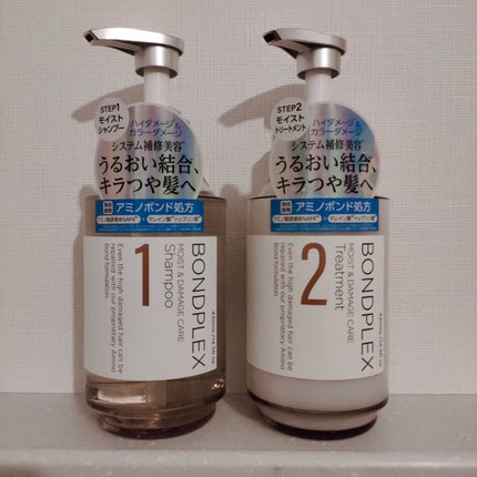 モイスト&ダメージケア シャンプー/ヘアトリートメント/ボンドプレックス/市販シャンプーを使ったクチコミ(1枚目)