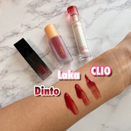 ブラーグロイリップティント/Dinto/リップティントを使ったクチコミ(2枚目)