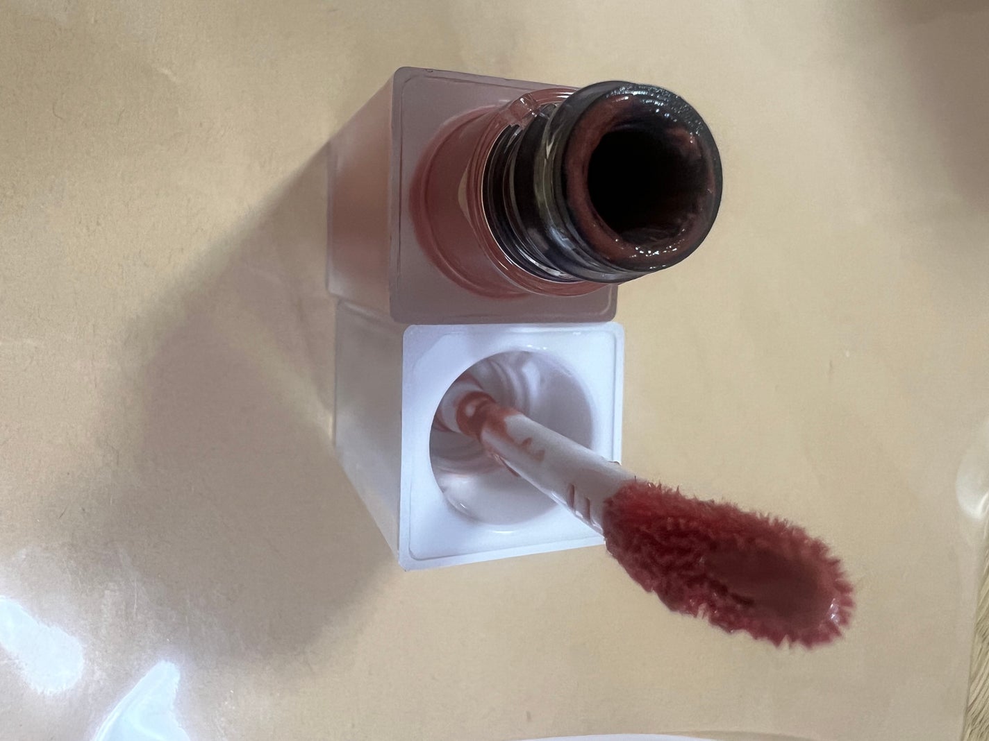 キヌケアグローアップ/shu uemura/口紅を使ったクチコミ(2枚目)