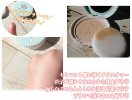 プロテクティング フェイス パウダー/PAUL & JOE BEAUTE/プレストパウダーを使ったクチコミ(7枚目)