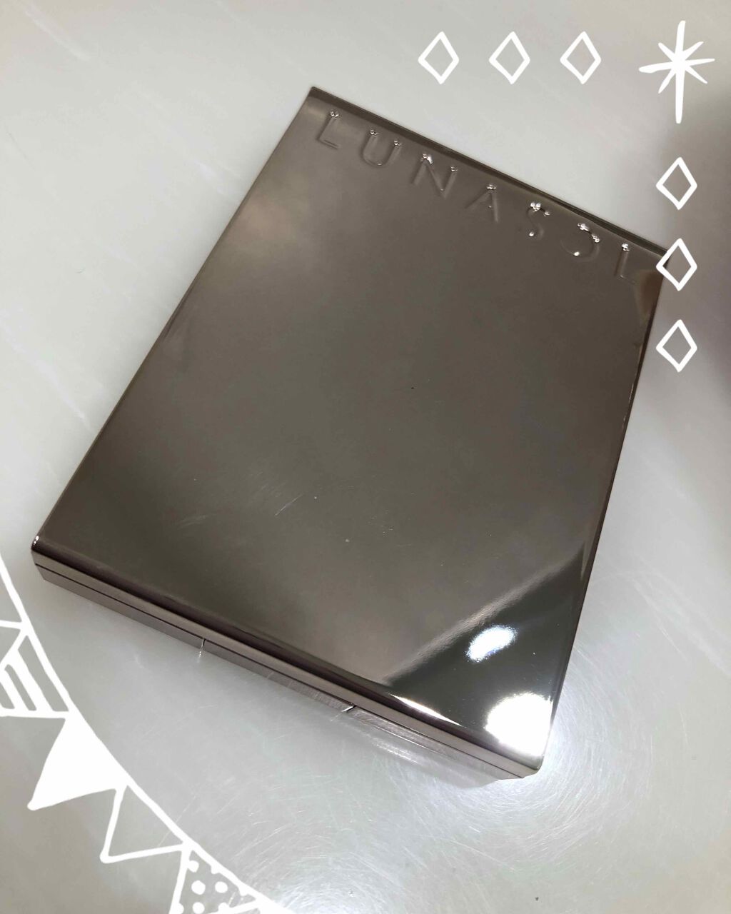 アイカラーレーション 10 Vintage Moss/LUNASOL/アイシャドウパレットを使ったクチコミ（3枚目）