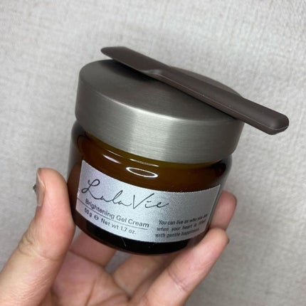 ブライトニング ジェル クリーム/Lala Vie/フェイスクリームを使ったクチコミ(1枚目)