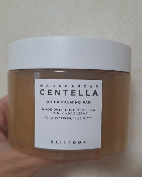 センテラ クイックカーミングパッド/SKIN1004/トナーパッドを使ったクチコミ（1枚目）