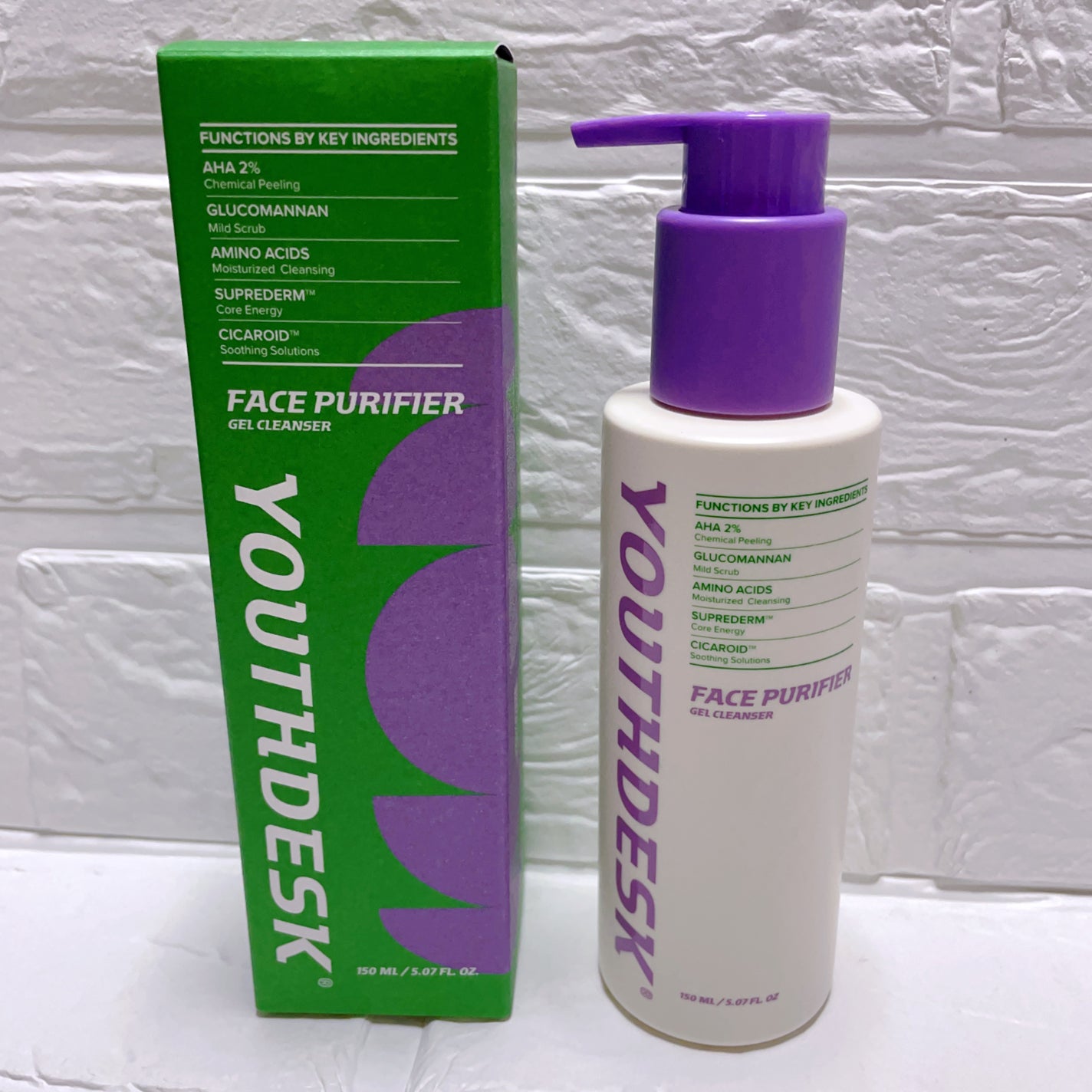 フェースピュリファイアジェルクレンザー/YOUTHDESK/クレンジングジェルを使ったクチコミ(5枚目)