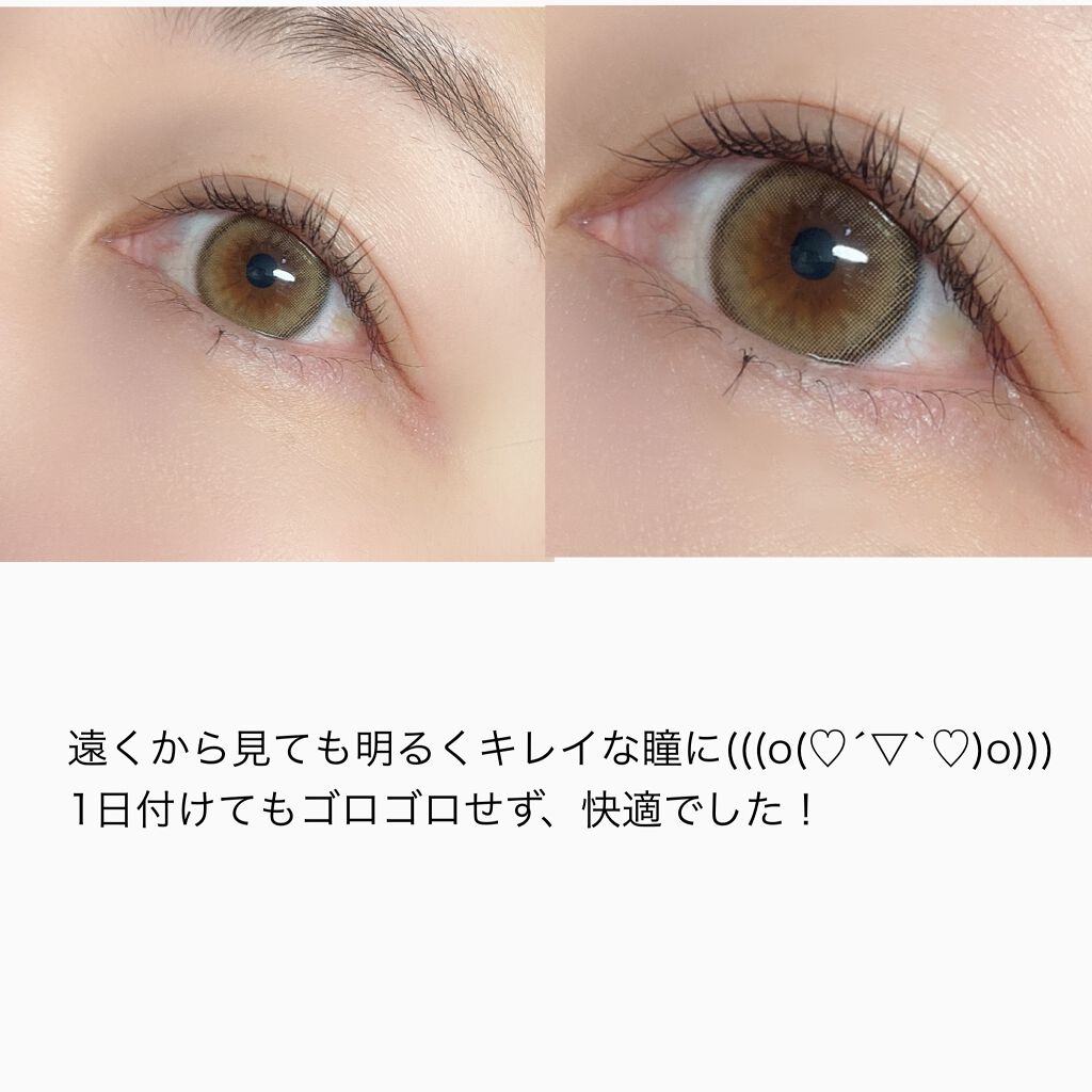 mood brown/Classilens/カラーコンタクトレンズを使ったクチコミ(5枚目)
