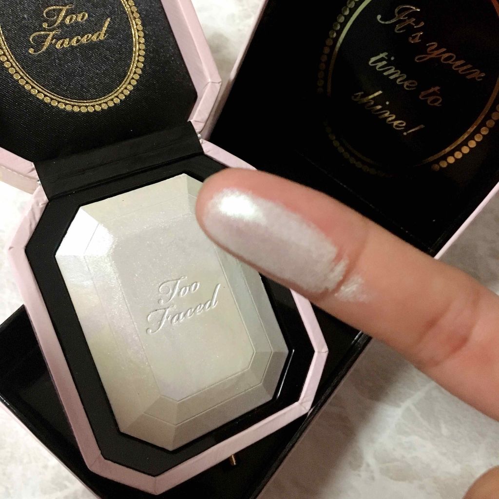 ダイヤモンドライト マルチユース ハイライター/Too Faced/パウダーハイライトを使ったクチコミ(2枚目)