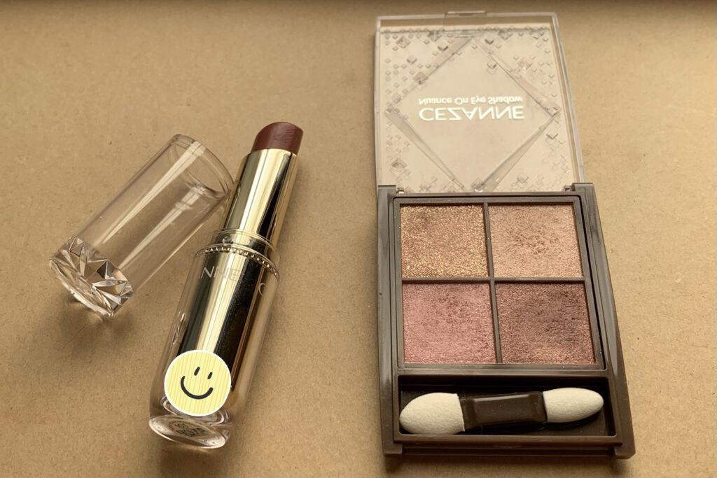 ラスティンググロスリップ/CEZANNE/口紅を使ったクチコミ（1枚目）