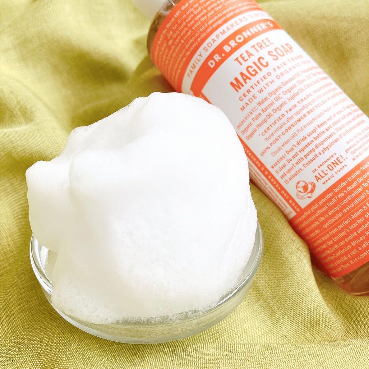 マジックソープ ティートゥリー/ドクターブロナー/ボディソープを使ったクチコミ(4枚目)