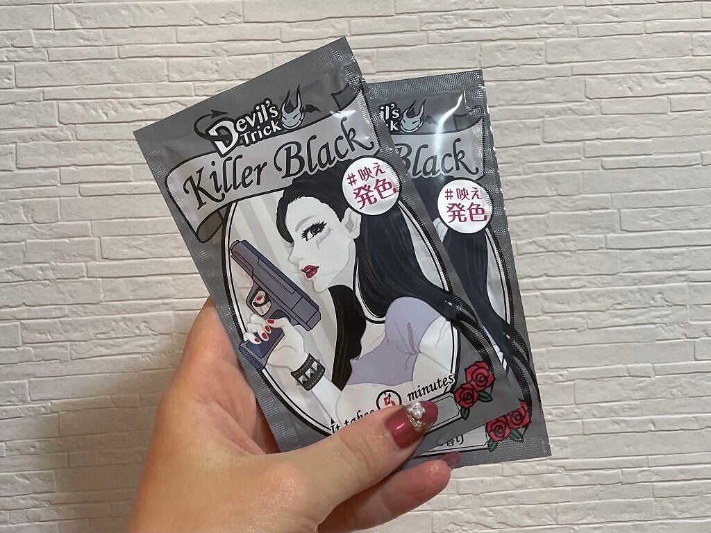 デビルズトリック/クイスクイス/ヘアカラーを使ったクチコミ(1枚目)