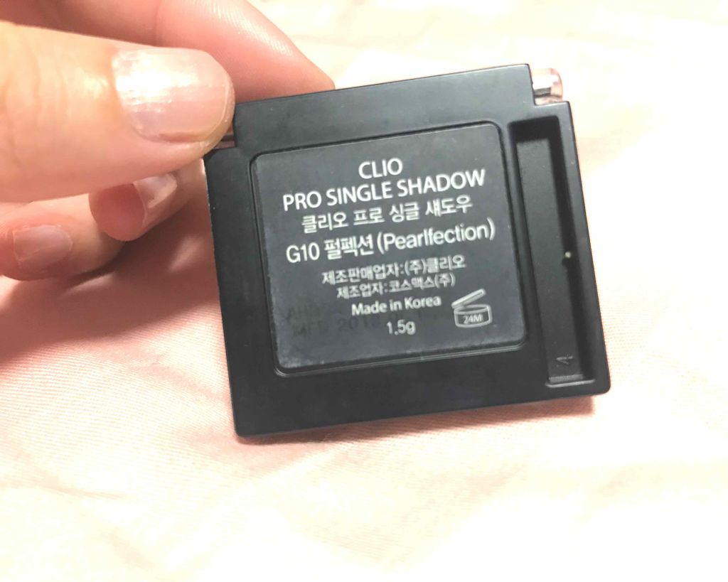 プロ シングル シャドウ/CLIO/単色アイシャドウを使ったクチコミ（3枚目）