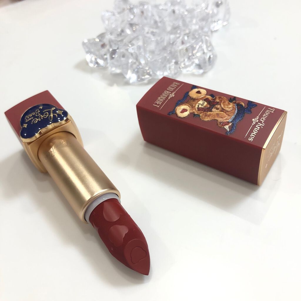 Love Bear マットリップスティック/FlowerKnows/口紅を使ったクチコミ（1枚目）