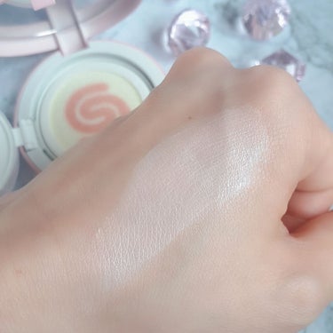 WHITE +UV CUSHION CREAM #COOL/G9SKIN/日焼け止め・UVケアを使ったクチコミ（3枚目）