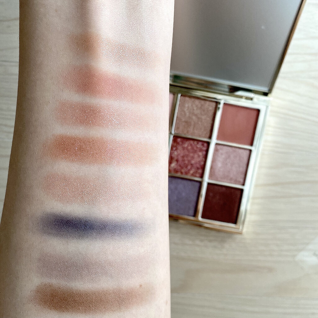 長相思シリーズ 9色アイシャドウパレット/CATKIN/アイシャドウパレットを使ったクチコミ（3枚目）