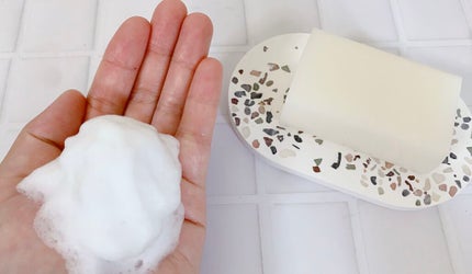 ミネランス 固形石鹸/minerance/洗顔石鹸を使ったクチコミ(4枚目)