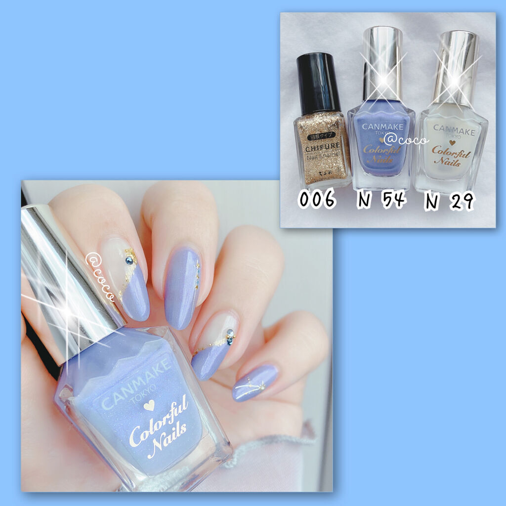 ネイル エナメル 細筆タイプ/ちふれ/マニキュアを使ったクチコミ（2枚目）