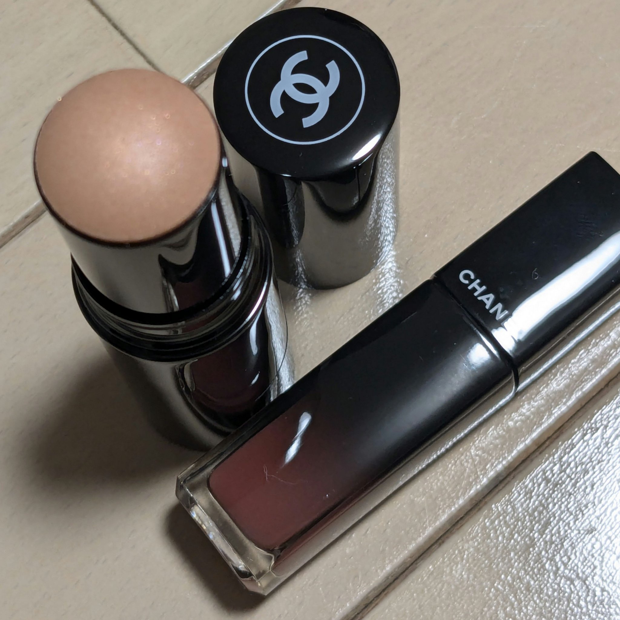 ルージュ アリュール ラック 92 シー シェル/CHANEL/口紅を使ったクチコミ（1枚目）