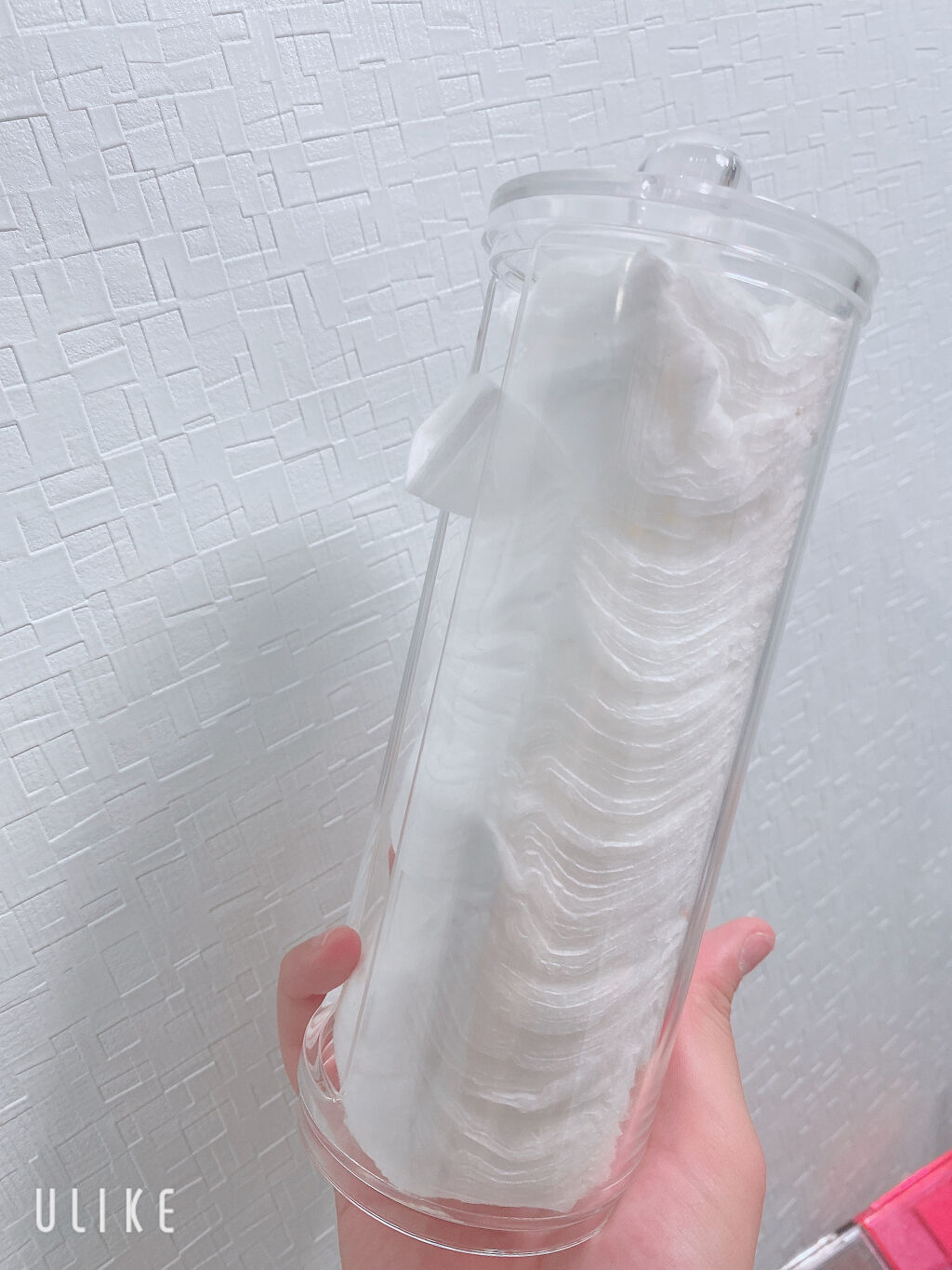 コットン収納ケース/DAISO/その他スキンケアグッズを使ったクチコミ（3枚目）