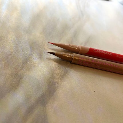 3wayスリムアイルージュライナー/キャンメイク/リキッドアイライナーを使ったクチコミ(2枚目)