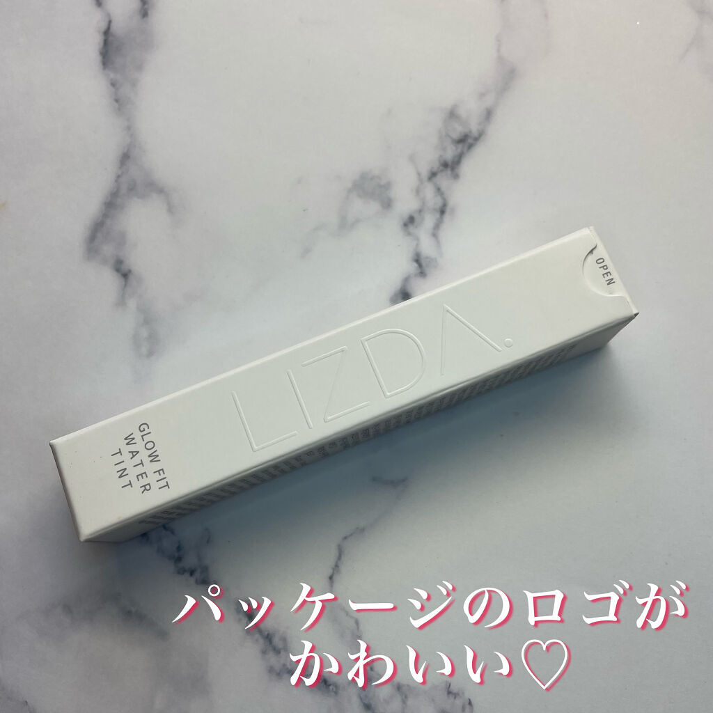 グロウフィットウォーターティント/LIZDA/リップティントを使ったクチコミ（2枚目）