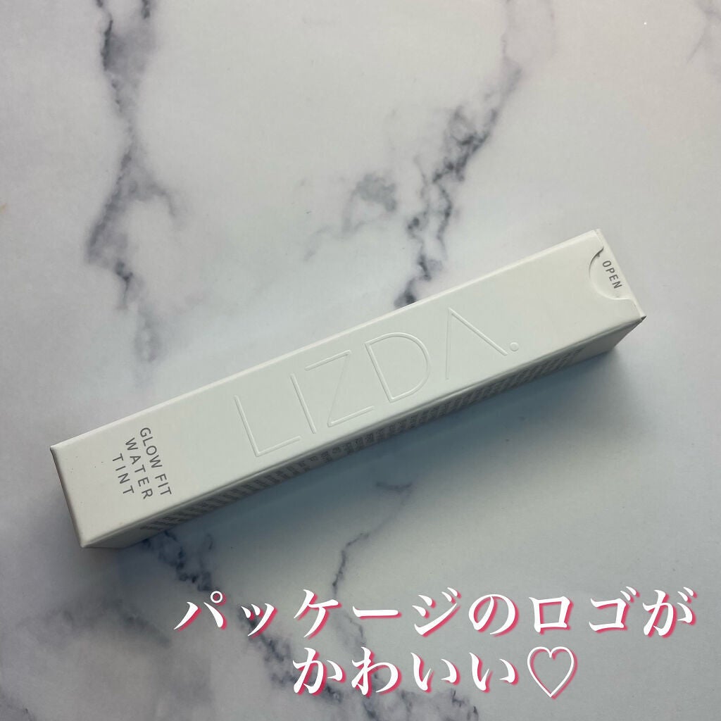 グロウフィットウォーターティント/LIZDA/リップティントを使ったクチコミ(2枚目)