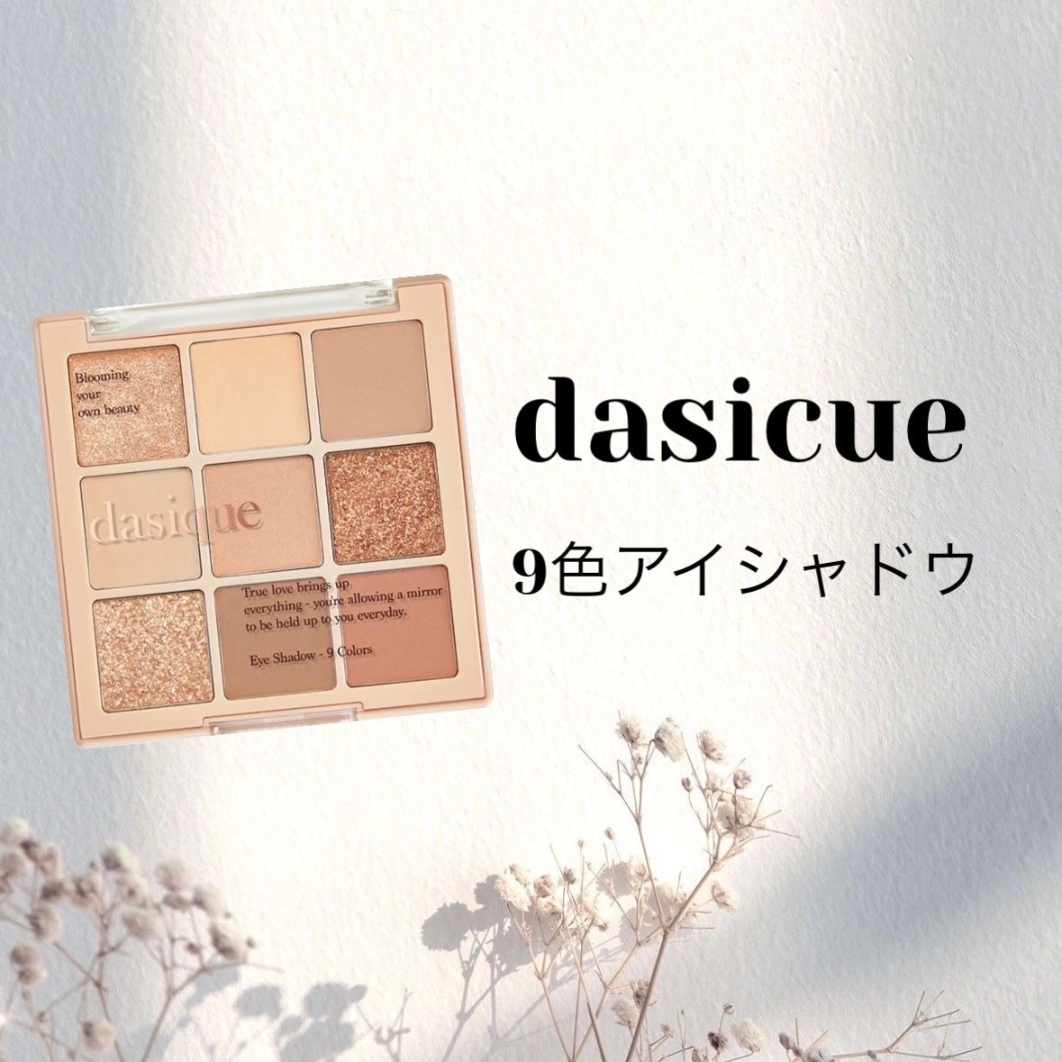 シャドウパレット/dasique/アイシャドウパレットを使ったクチコミ(1枚目)
