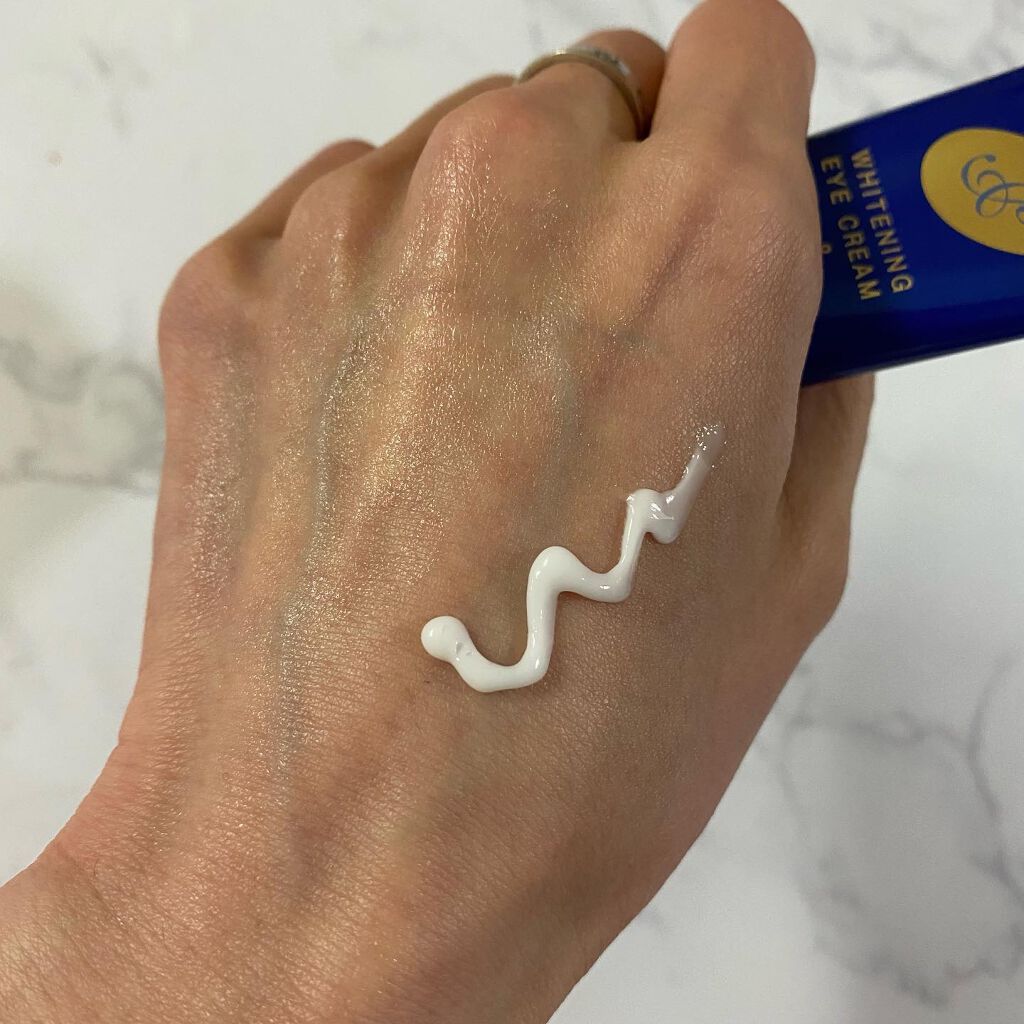 プラセホワイター 薬用美白アイクリーム/明色/アイケア・アイクリームを使ったクチコミ（3枚目）
