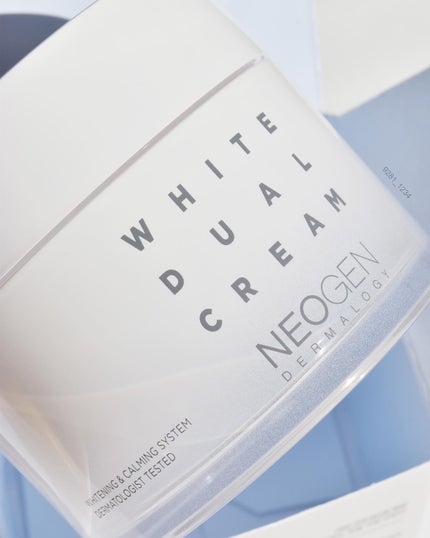 ホワイトデュアルクリーム/NEOGEN/フェイスクリームを使ったクチコミ(4枚目)