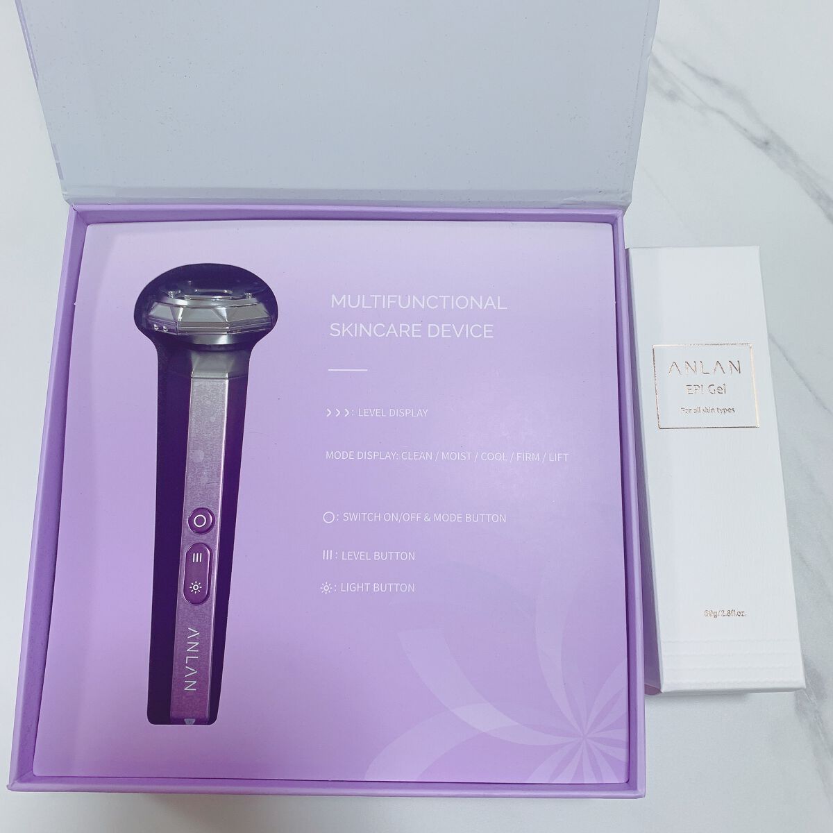 RF温冷美顔器/ANLAN/美顔器・マッサージを使ったクチコミ(7枚目)