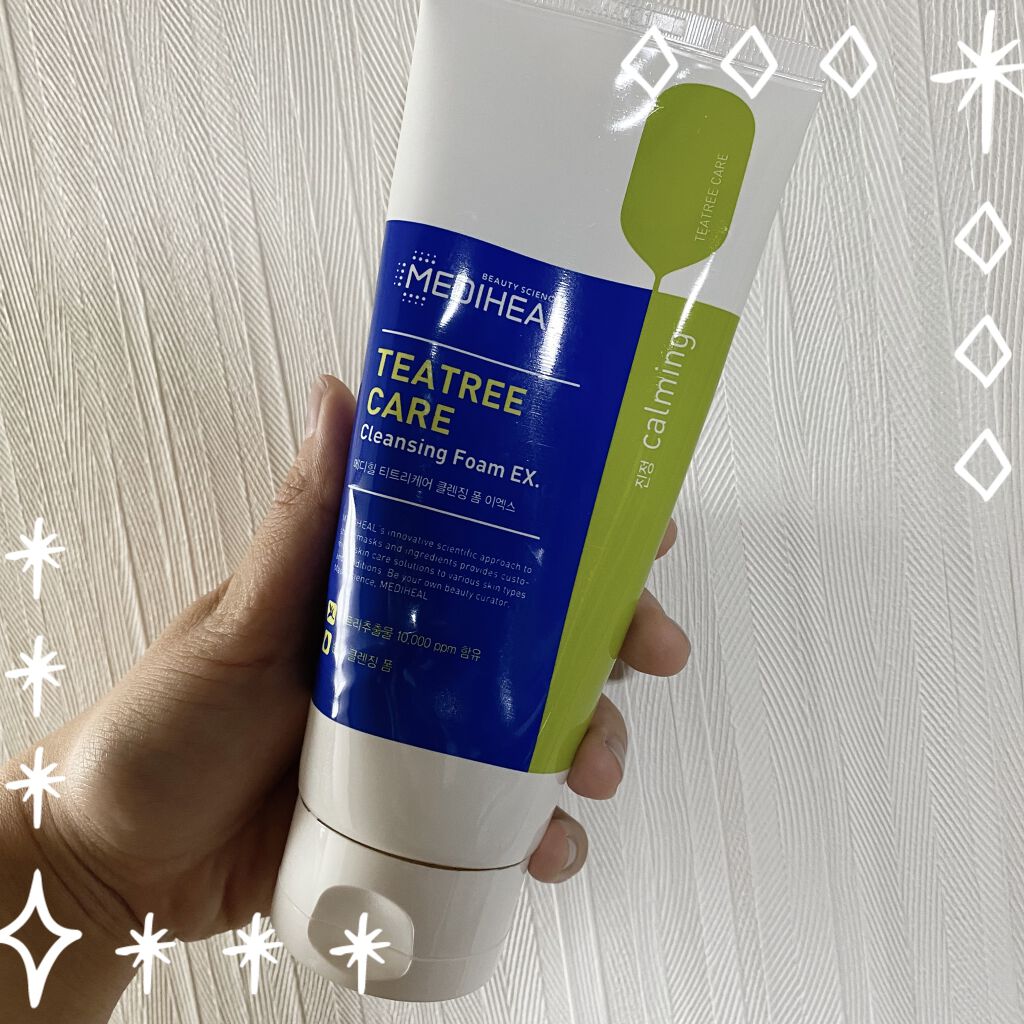 ティーツリーケア クレンジングフォーム JEX/MEDIHEAL/洗顔フォームを使ったクチコミ（1枚目）