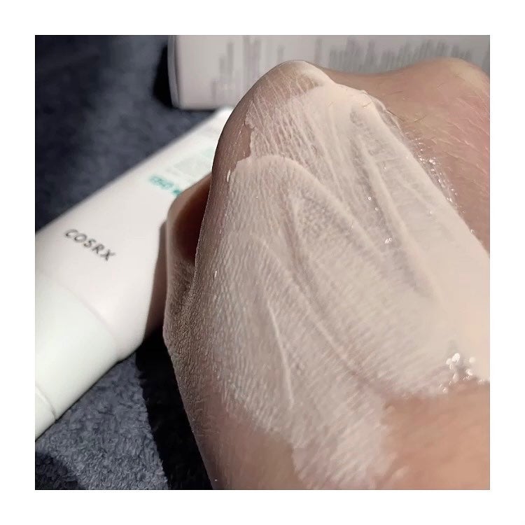 アロエ54.2アクアトーンアップUVクリーム SPF50+ PA++++/COSRX/日焼け止めクリームを使ったクチコミ(6枚目)