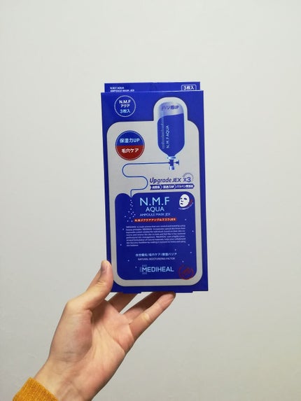N.M.FアクアアンプルマスクJEX/MEDIHEAL/シートマスク・パックを使ったクチコミ(1枚目)