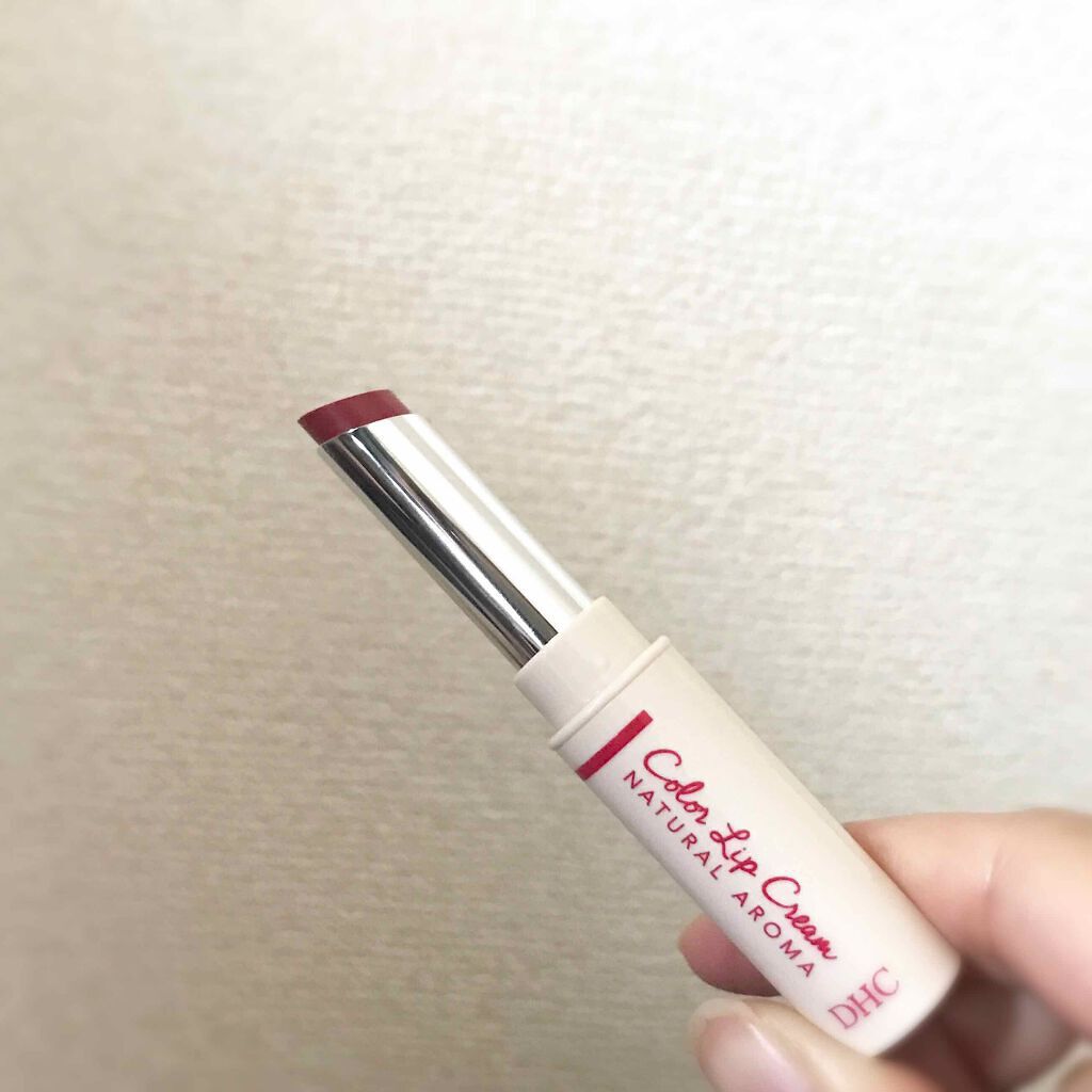 濃密うるみカラーリップ ナチュラルアロマ/DHC/リップクリームを使ったクチコミ（3枚目）