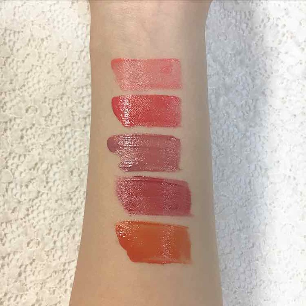 アピュー ウォーターライト ティント/A’pieu/リップティントを使ったクチコミ（2枚目）