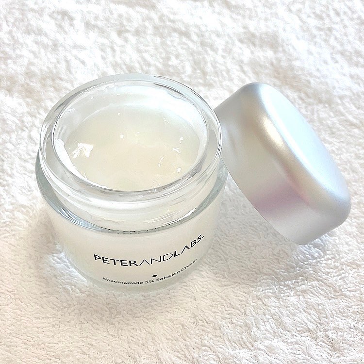 ナイアシンアミド5% ソリューション モイスチャークリーム/PETERANDLABS/フェイスクリームを使ったクチコミ（3枚目）