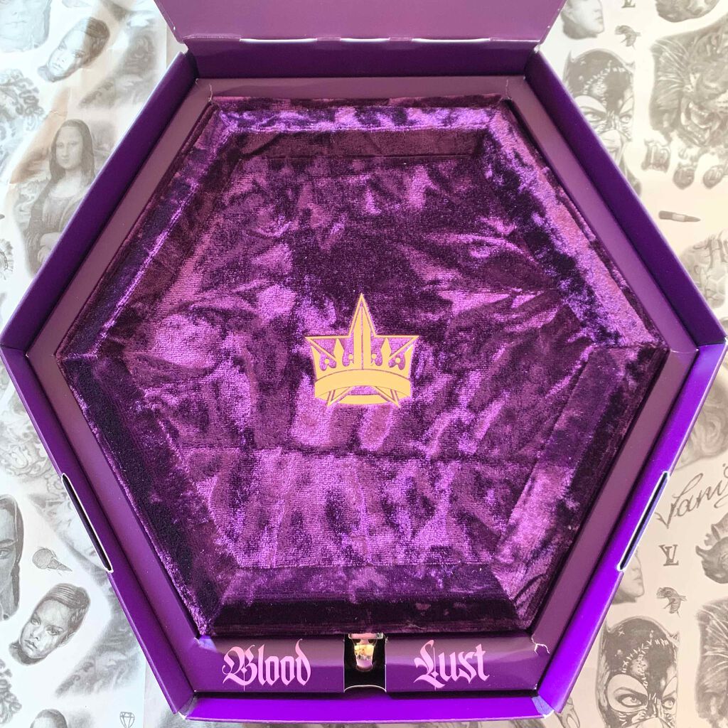 BLOOD LUST ARTISTRY PALETTE/Jeffree Star Cosmetics/アイシャドウパレットを使ったクチコミ(3枚目)