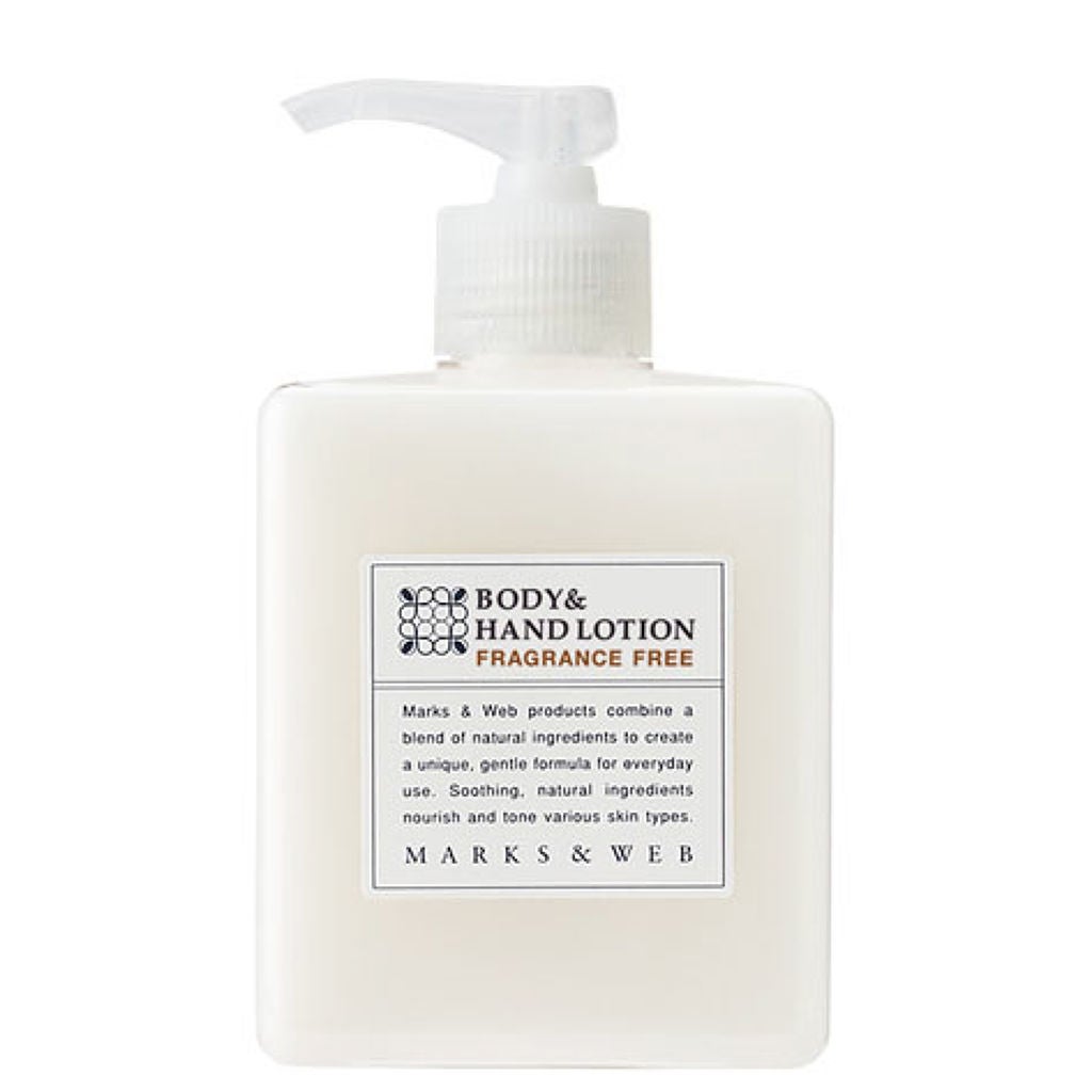 ハーバルボディ&ハンドローション 無香料 MARKS&WEB