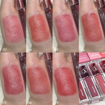 ゲットイットティント ウォーターフルバター/TONYMOLY/リップティントを使ったクチコミ(5枚目)